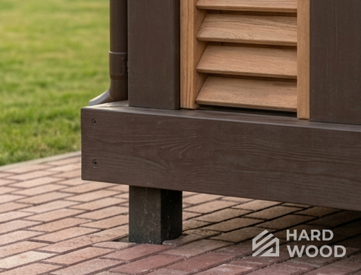 Беседка с четырехскатной крышей №94 - фото 2256